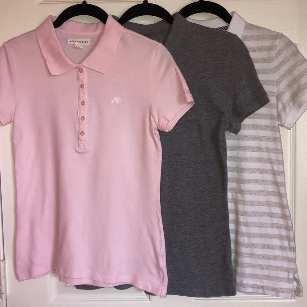 3 Bundled Women’s Polo Shirts